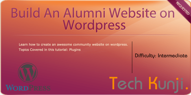 Build An Alumni Website on WordPress – Plugins