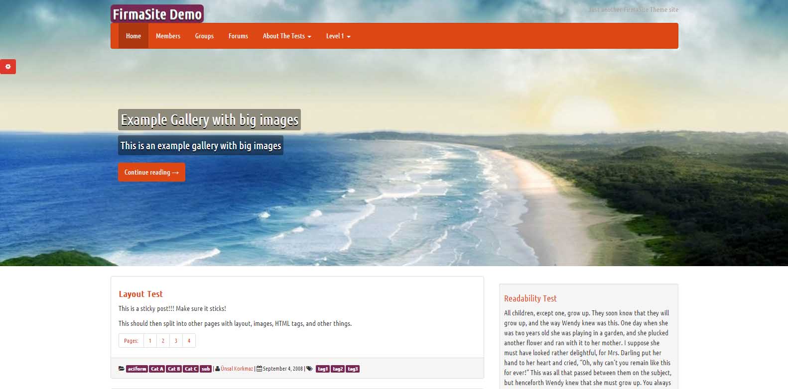 FirmaSite - Free BuddyPress Theme - Viral Media Today